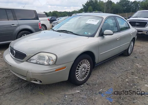 2004 Mercury Sable Gs из США, поврежденный, VIN 1MEFM50U14A604976